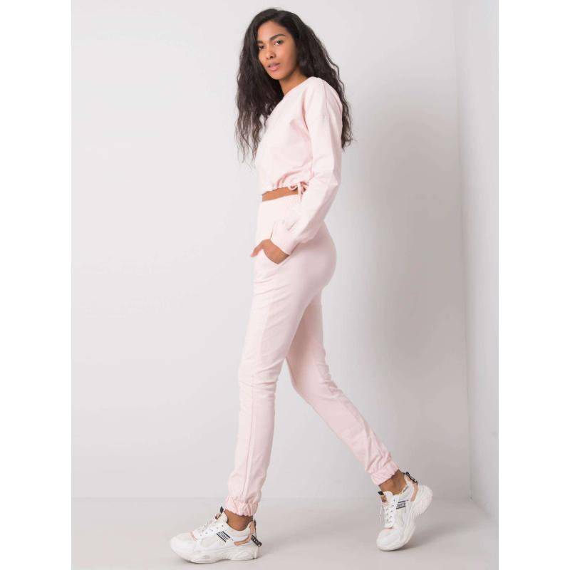 Dámský set Laila RUE PARIS světle růžový 