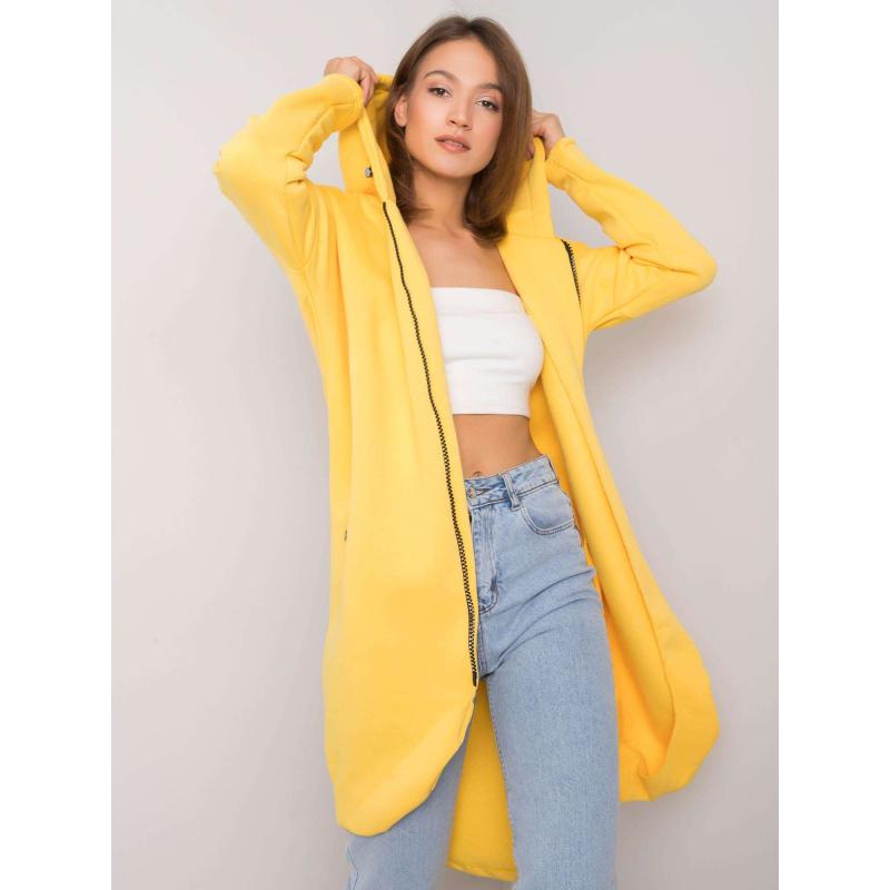 Dámska mikina Tina RUE PARIS žltá