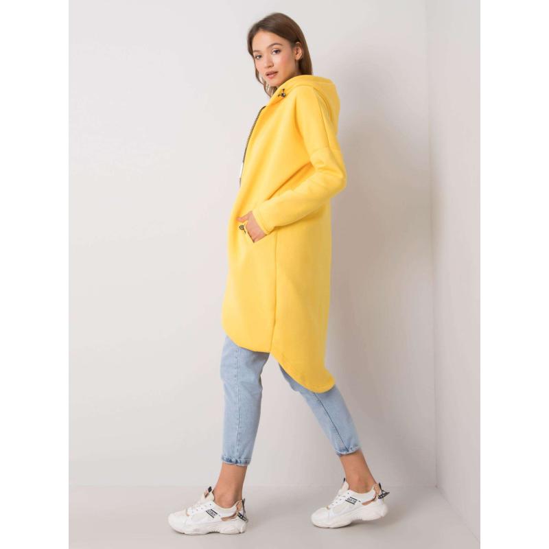 Dámska mikina Tina RUE PARIS žltá