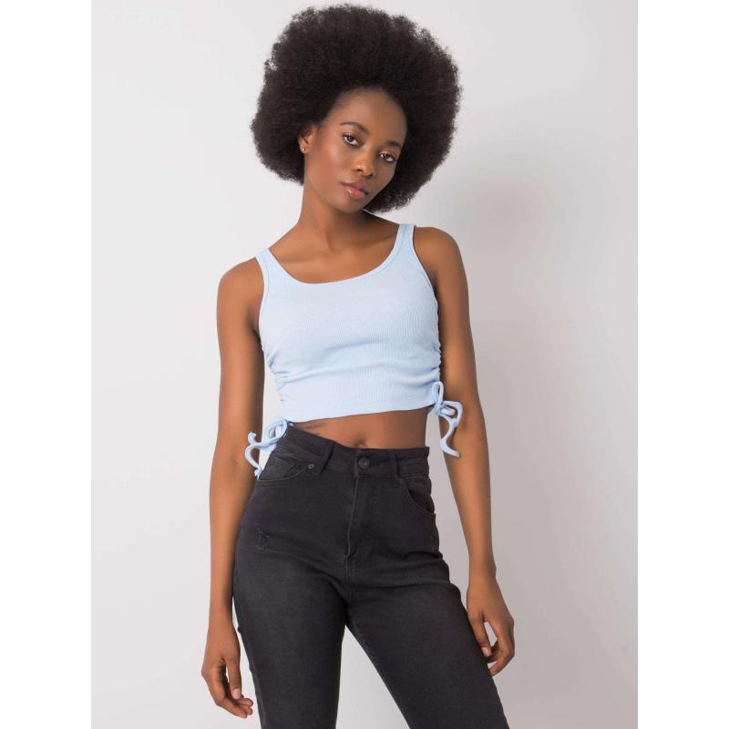 Női top Loretta RUE PARIS világoskék