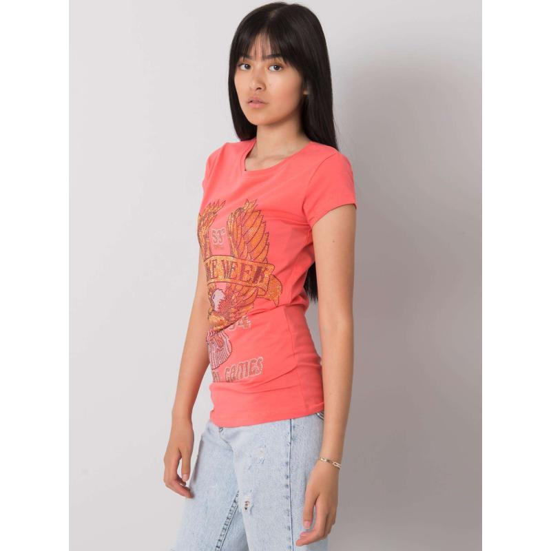 Dámské tričko HALEY korálová oranžová
