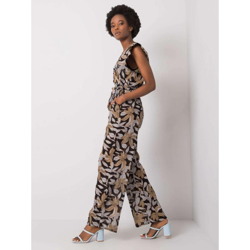 Dámsky vzorovaný overal CASJA čierny
