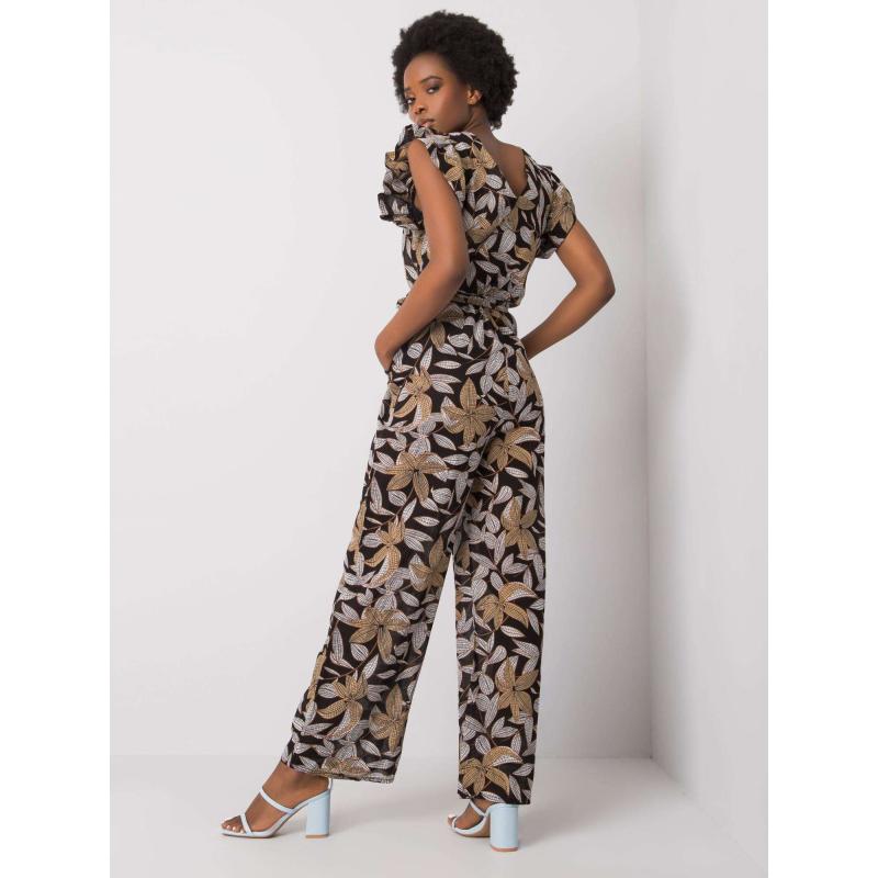Dámsky vzorovaný overal CASJA čierny