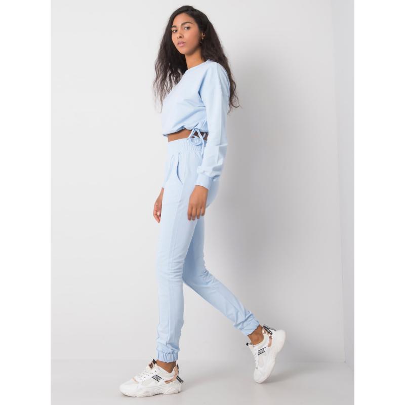 Dámský komplet Laila RUE PARIS světle modrý