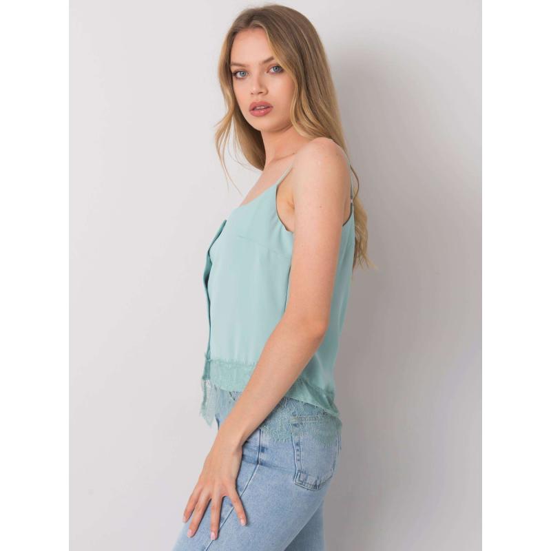 Dámský top ALDONNE mátově zelený 