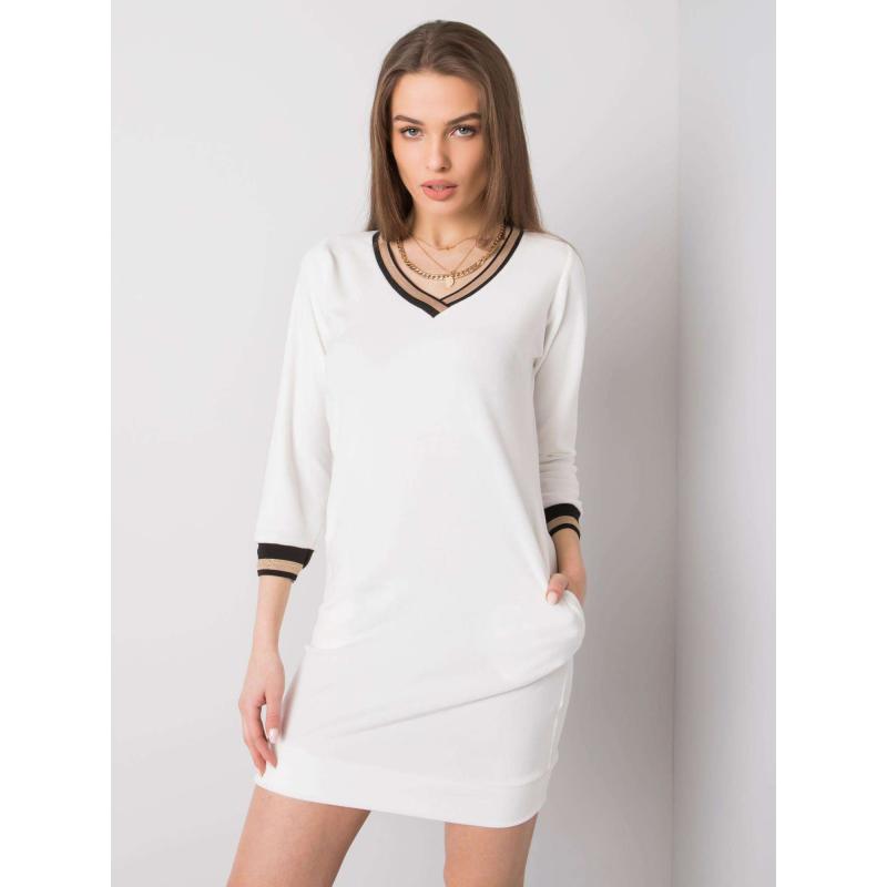 Dámské šaty Aspen RUE PARIS ecru 