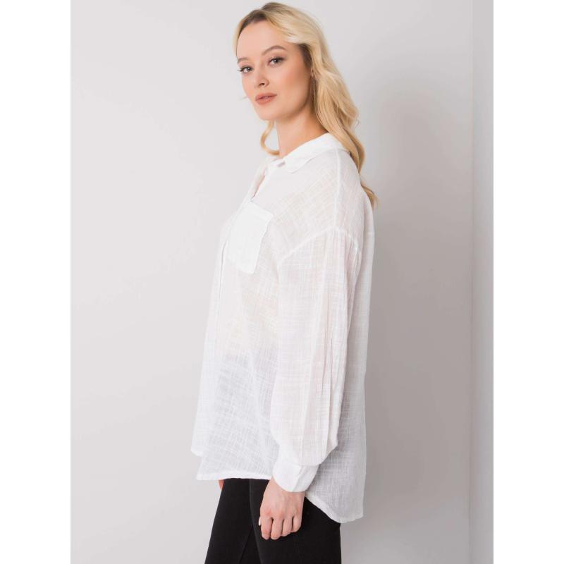 Dámská košile bavlněná Etta OCH BELLA bílá