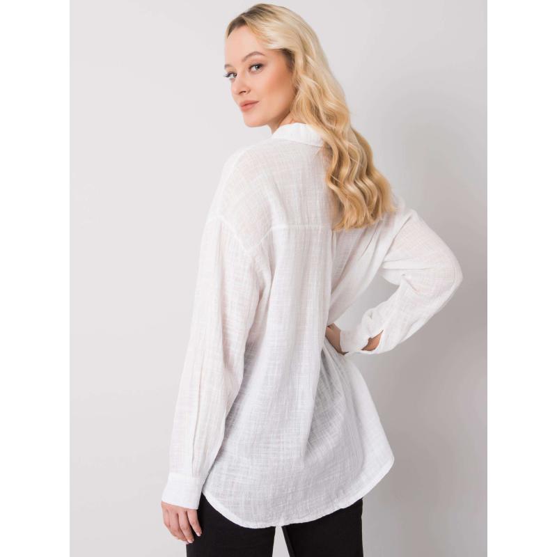 Dámská košile bavlněná Etta OCH BELLA bílá