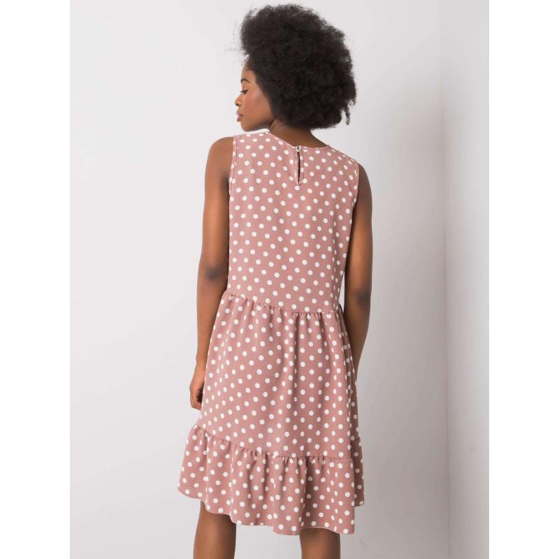 Dámske šaty Nicollete s volánikmi RUE PARIS ružové