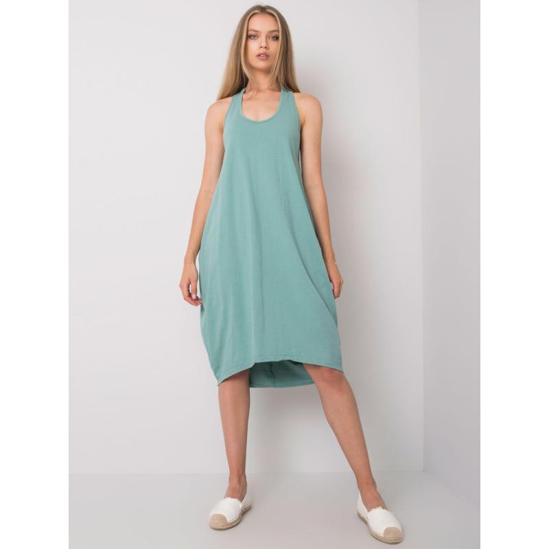 Női pamut ruha Unity OCH BELLA menta
