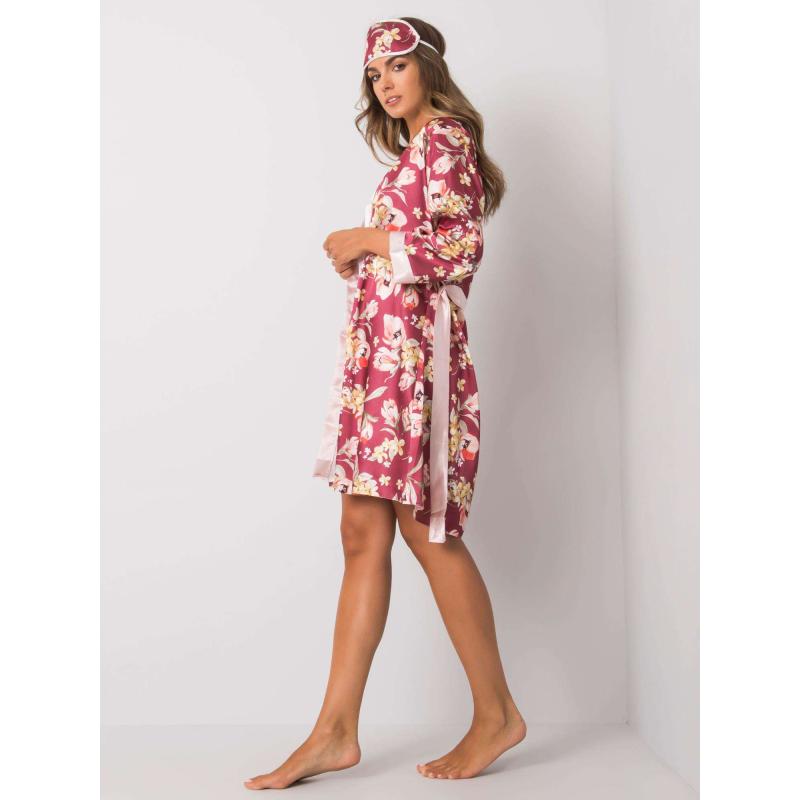 Dámská souprava noční LUMI vínová 