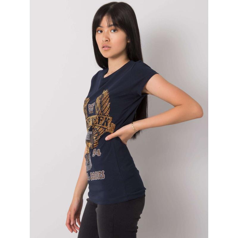 Női póló HALEY tengerészkék