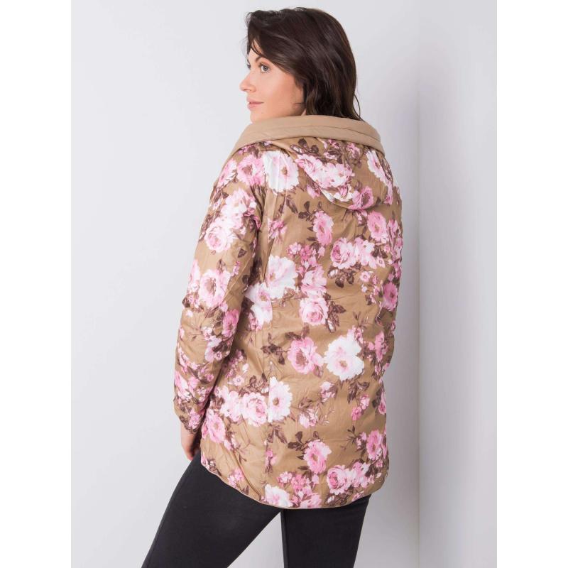 Dámská bunda oboustranná LAURA hnědá