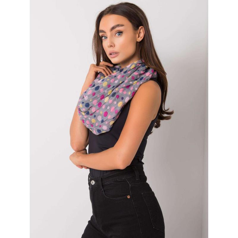 Női sál JOE szürke mintával