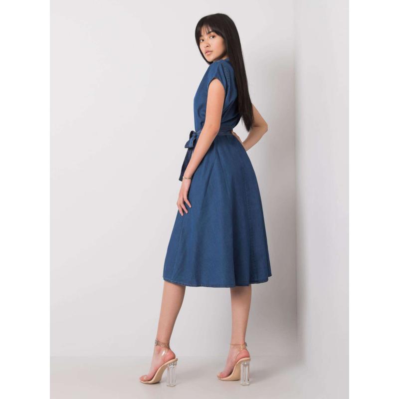 Dámské šaty Rosaline RUE PARIS tmavě modré 