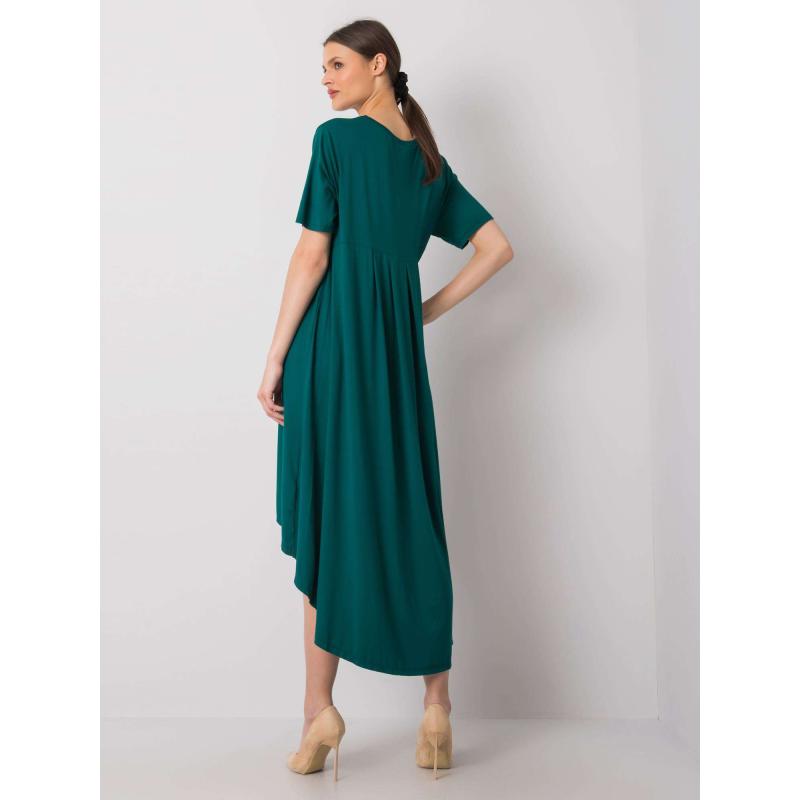 Dámske šaty Casandra RUE PARIS tmavo zelené