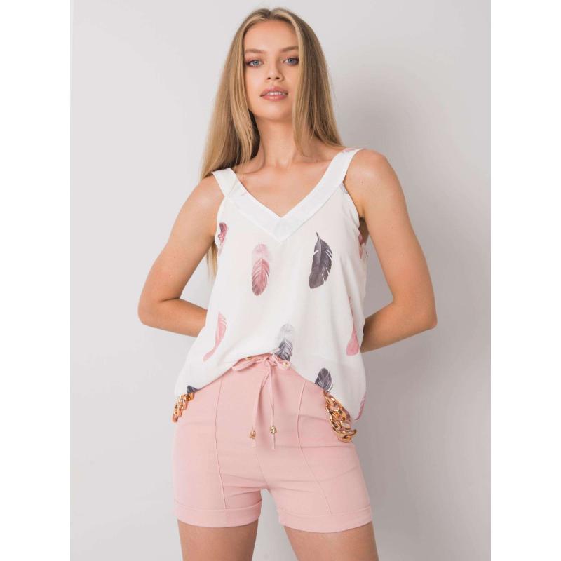 Női láncos rövidnadrág FLANNERY rózsaszín