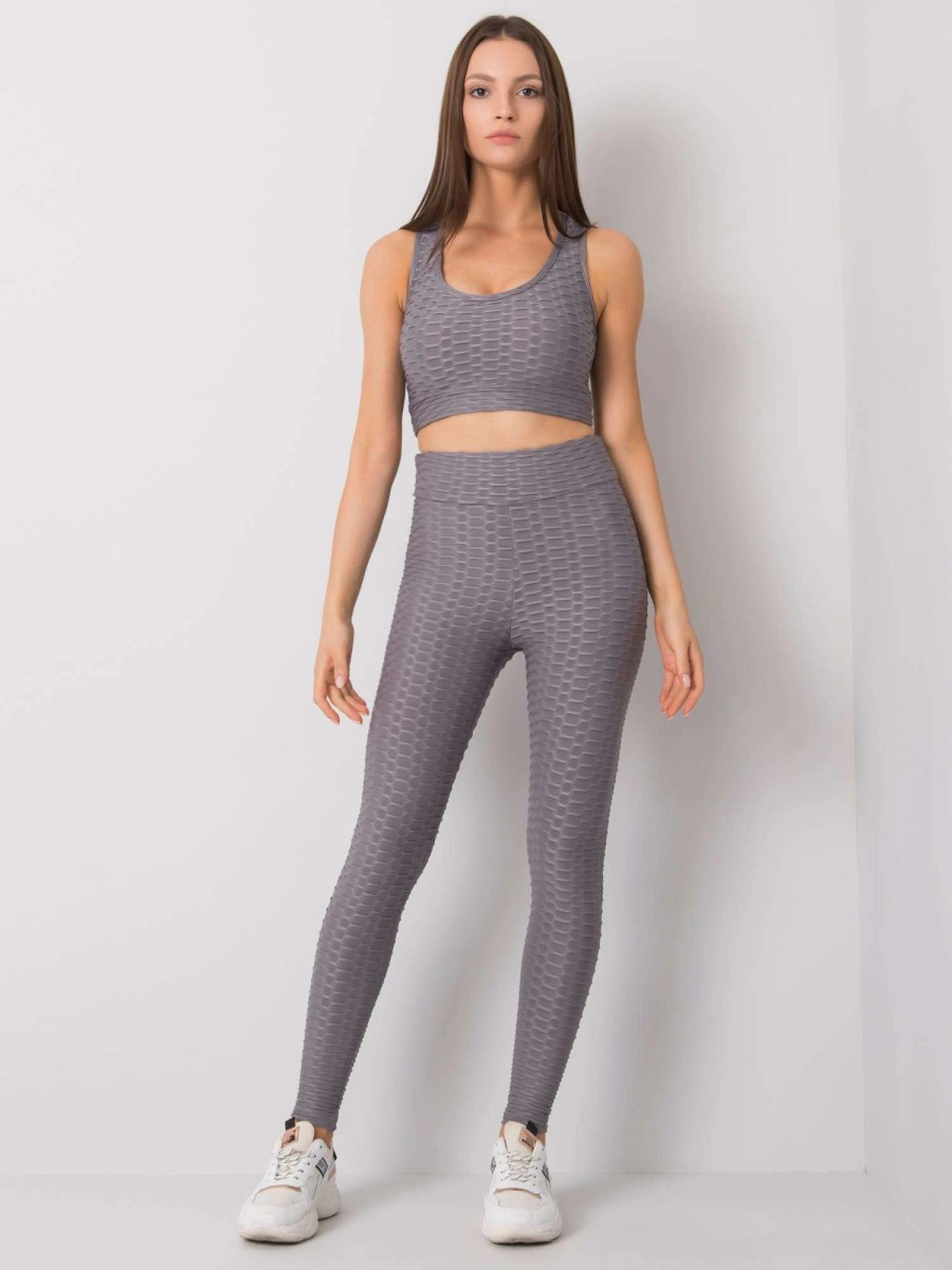 Női sport szett Katerine RUE PARIS szürke
