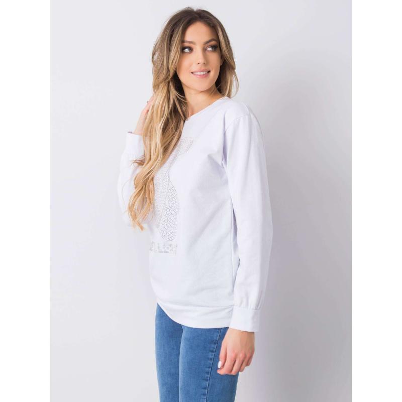 Dámská halenka s aplikací DARLA bílá 