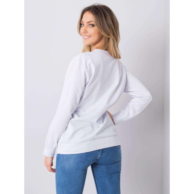 Dámská halenka s aplikací DARLA bílá 