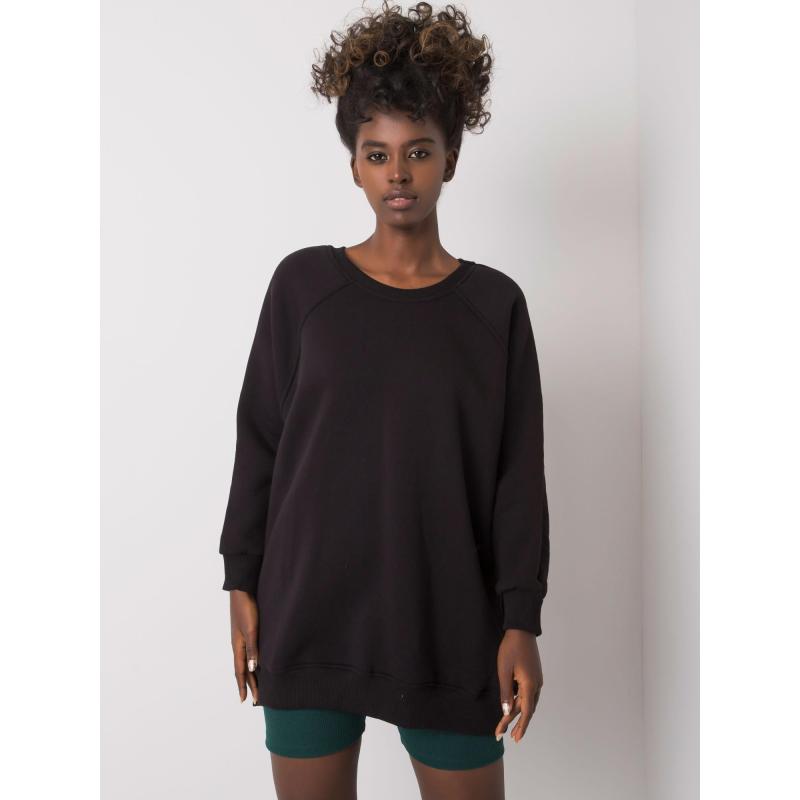 Dámská mikina bavlněná LANA černá 