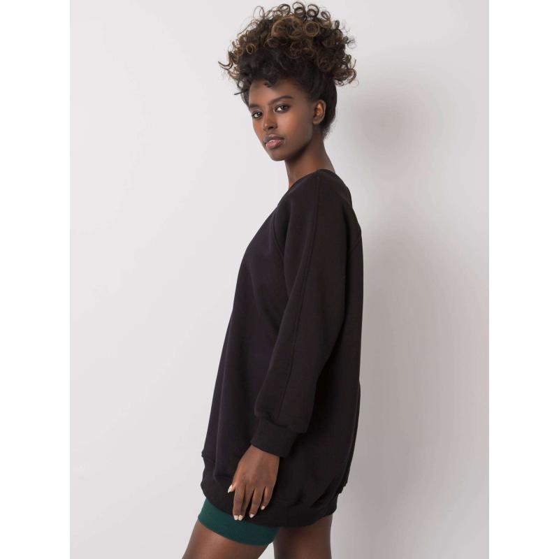 Dámská mikina bavlněná LANA černá 