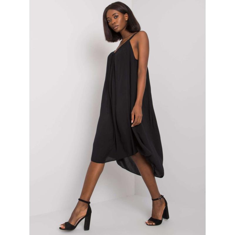 Női pántnélküli ruha Polinne OCH BELLA fekete