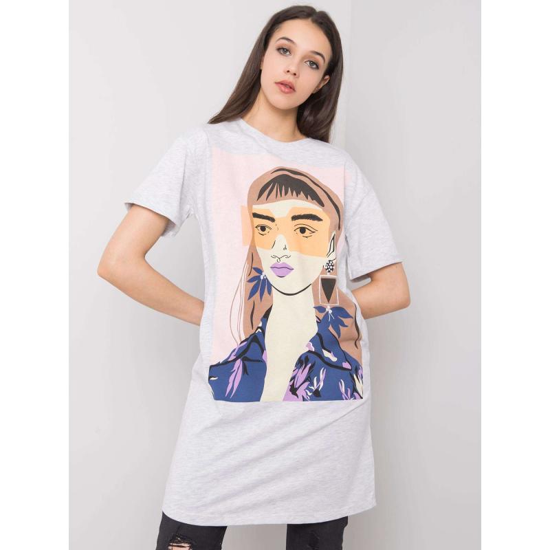 Női nyomtatott tunika Circe SUBLEVEL szürke