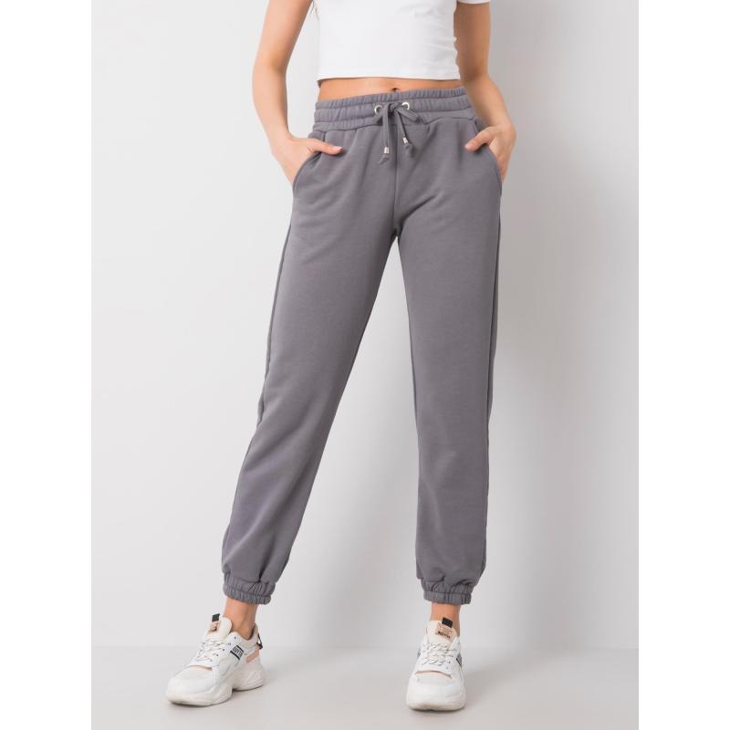 Dámské tepláky Agueda RUE PARIS tmavě šedé