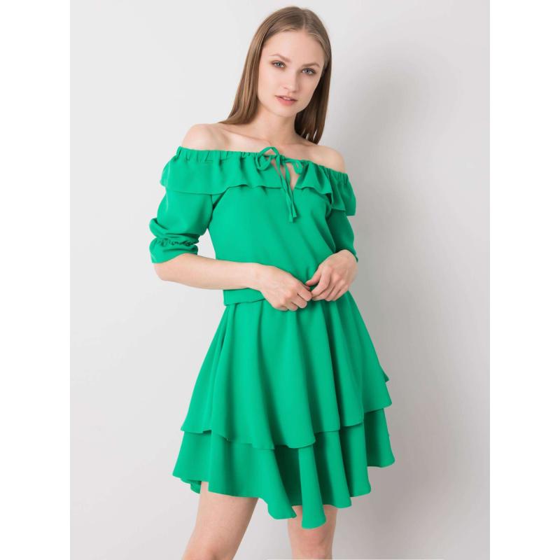 Dámské šaty Bella RUE PARIS zelené 