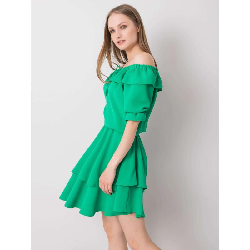 Dámské šaty Bella RUE PARIS zelené 