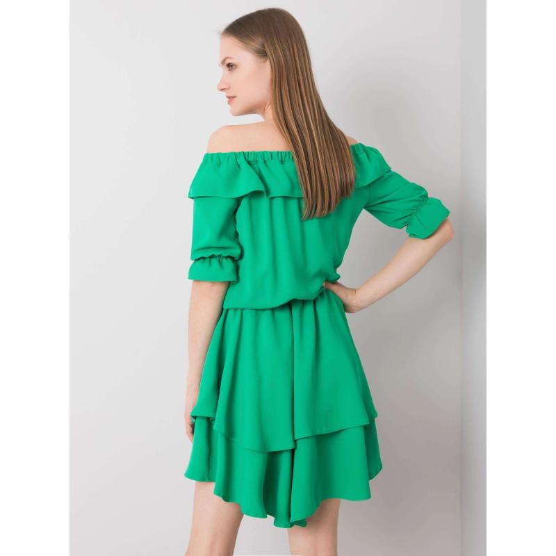 Dámské šaty Bella RUE PARIS zelené 