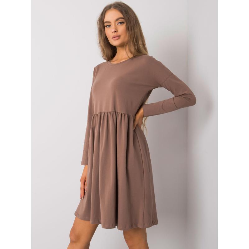 Dámske šaty Vega RUE PARIS coffee