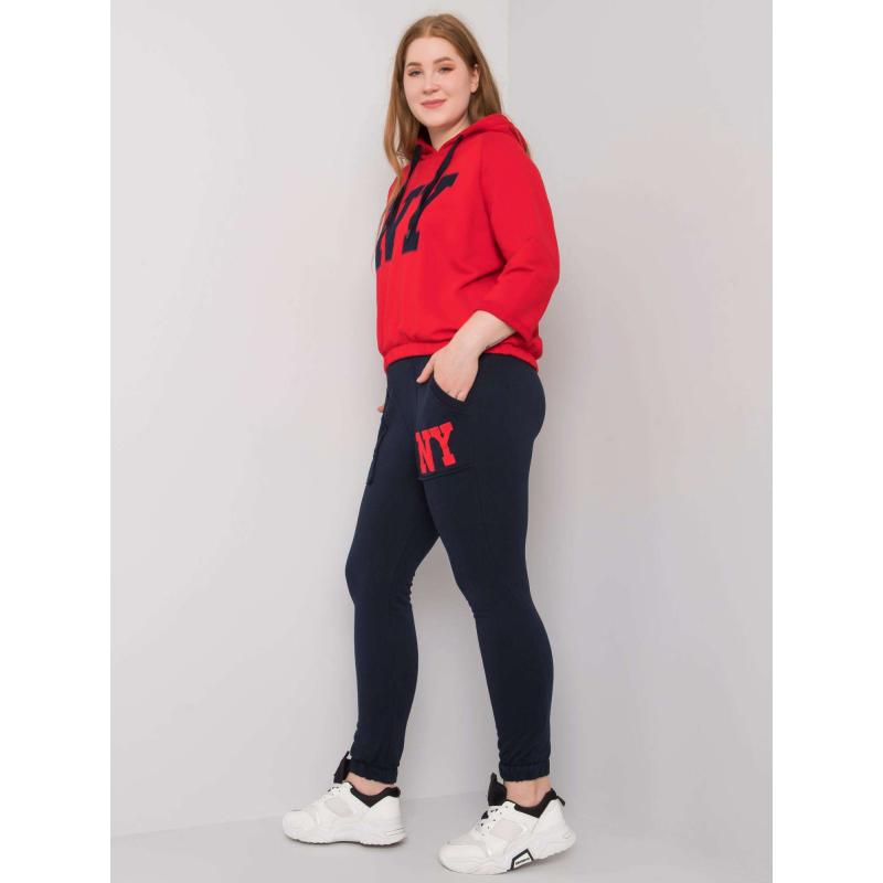 Dámska súprava LLILLYIN námornícka modrá a červená