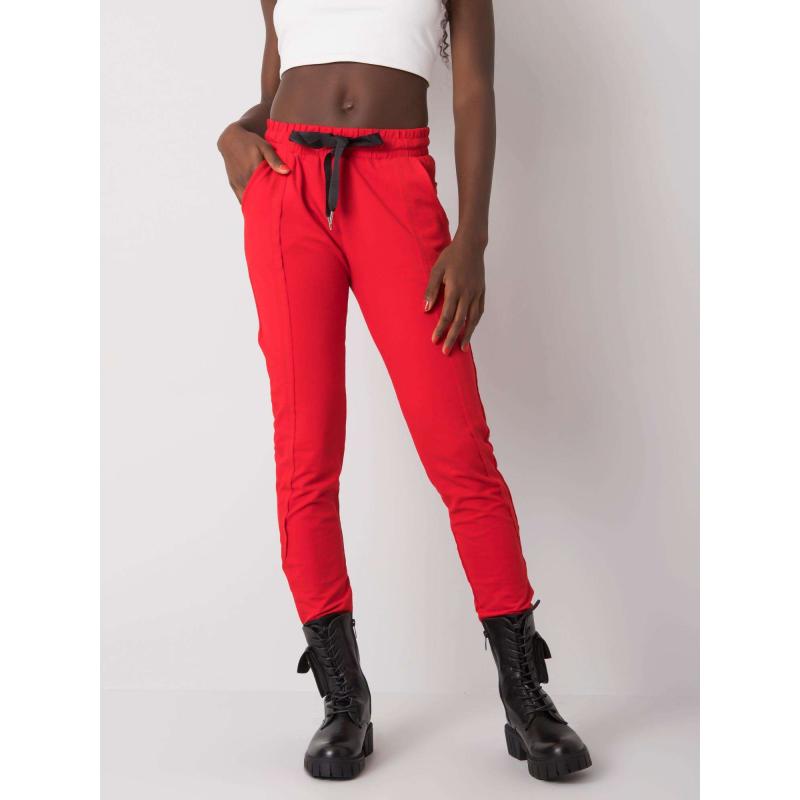 Dámské tepláky HADELY červené