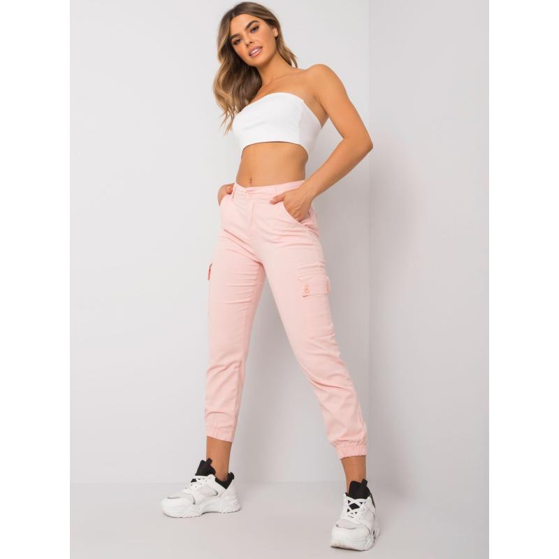 Dámské kalhoty XIMENNA světle růžové 