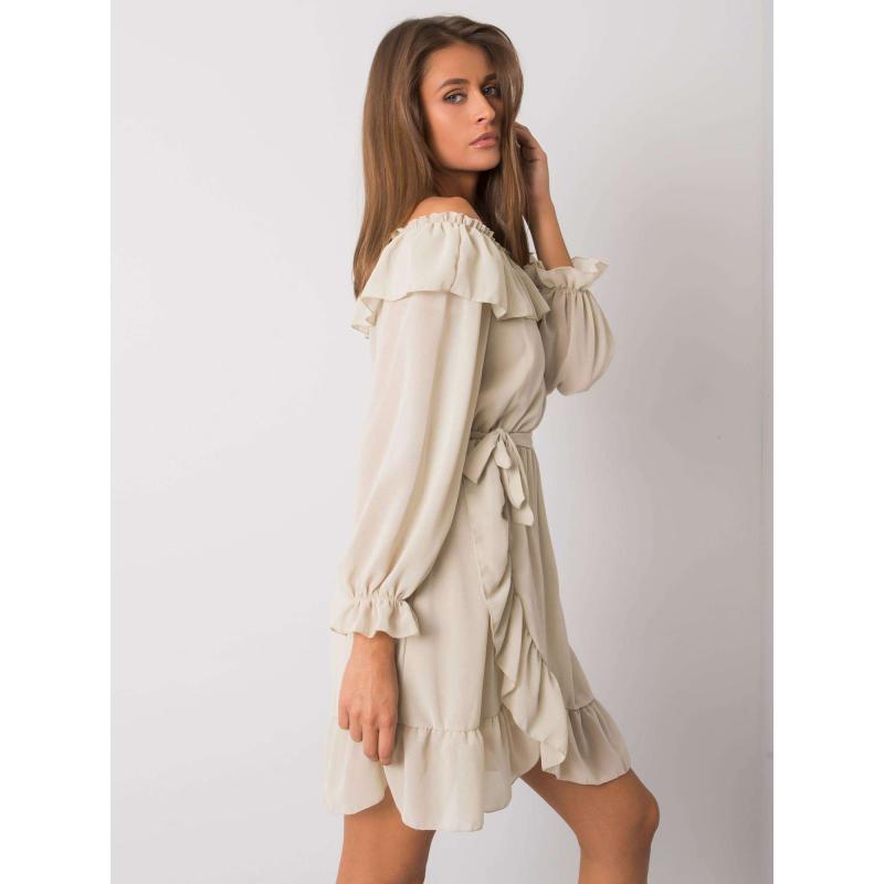 Dámske španielske šaty Farren OCH BELLA beige