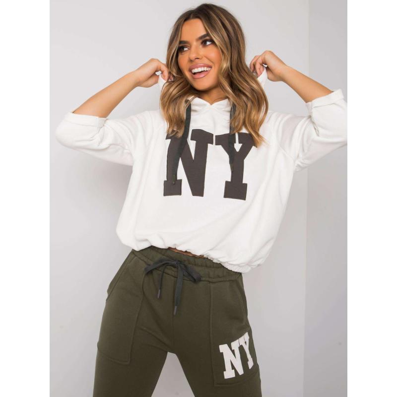 Dámske oblečenie LILLYNN biela a khaki