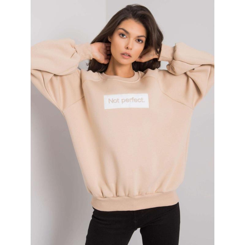 Női pulóver JORDY világos bézs