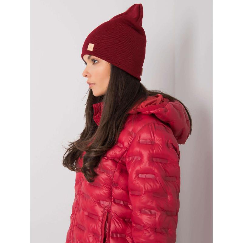 Női sapka LIVA bordó