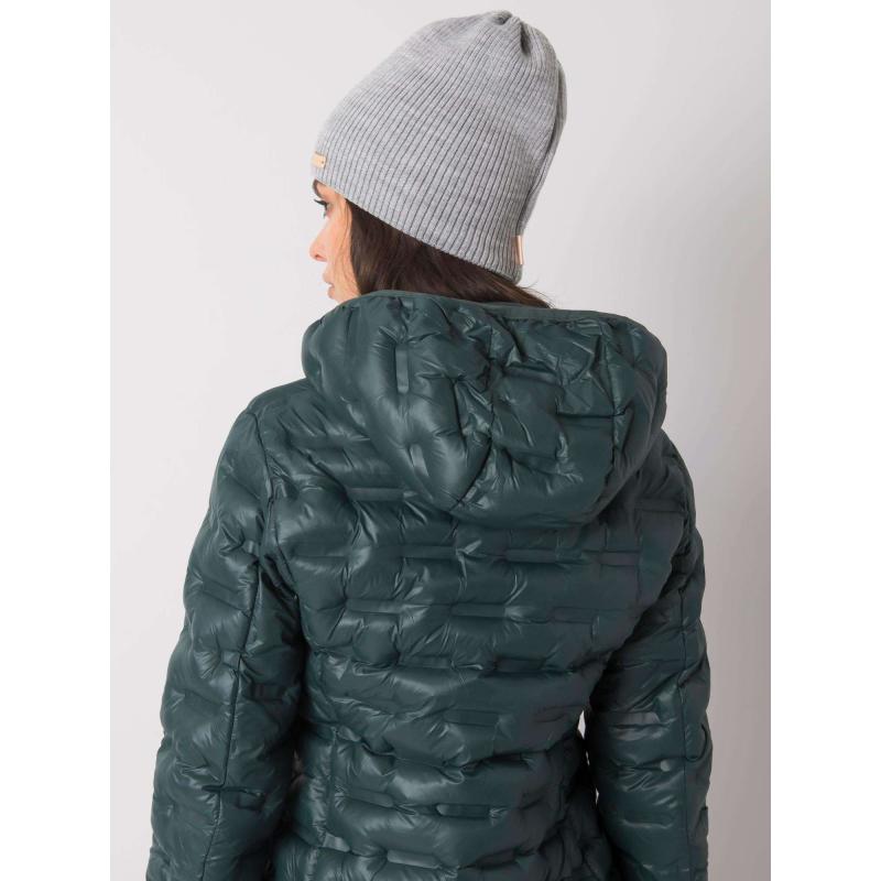 Dámská čepice s bambulí WIKI šedá 