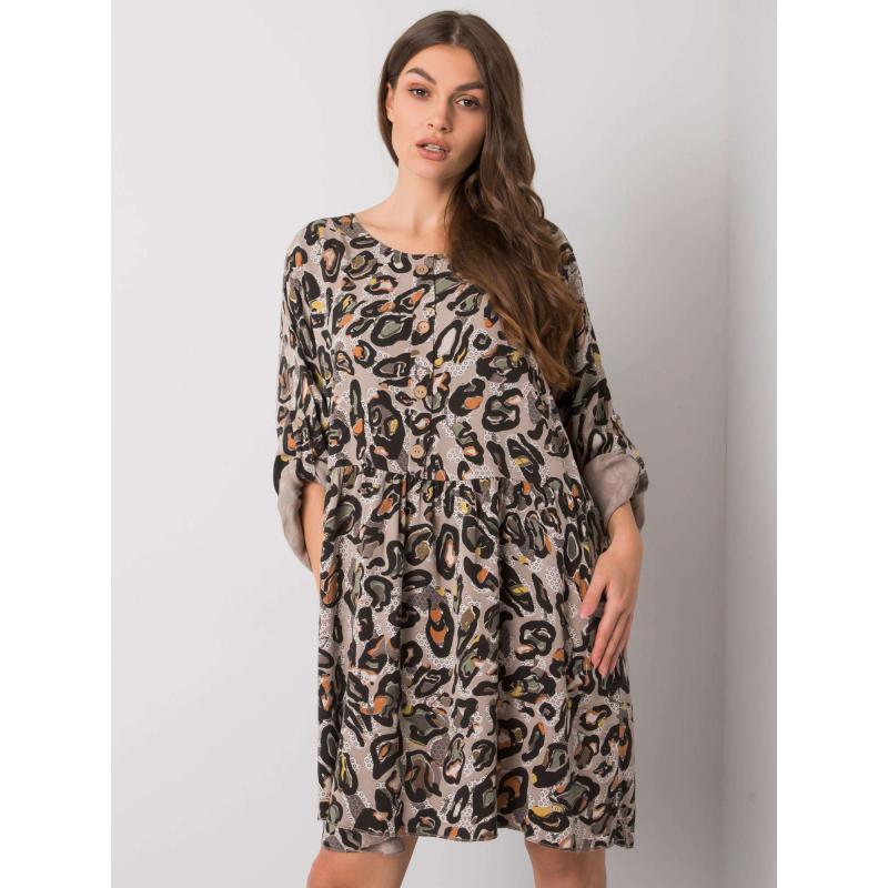 Dámské šaty EARLENE šedé  