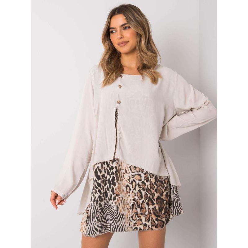 Dámské šaty GRACILYN béžové  