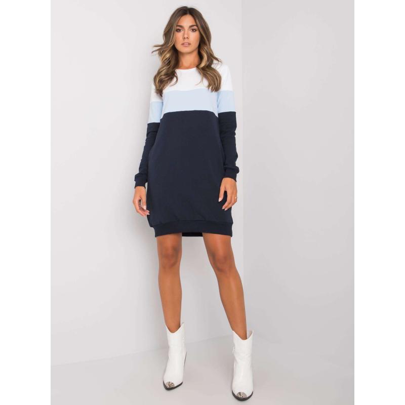 Dámské šaty Feliciana RUE PARIS námořnicky modré 