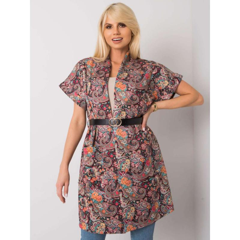 Dámsky kabát s krátkym rukávom SONJA Black