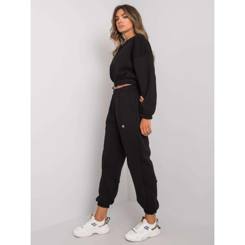 Női kétrészes tréningruha szett MALEAH fekete