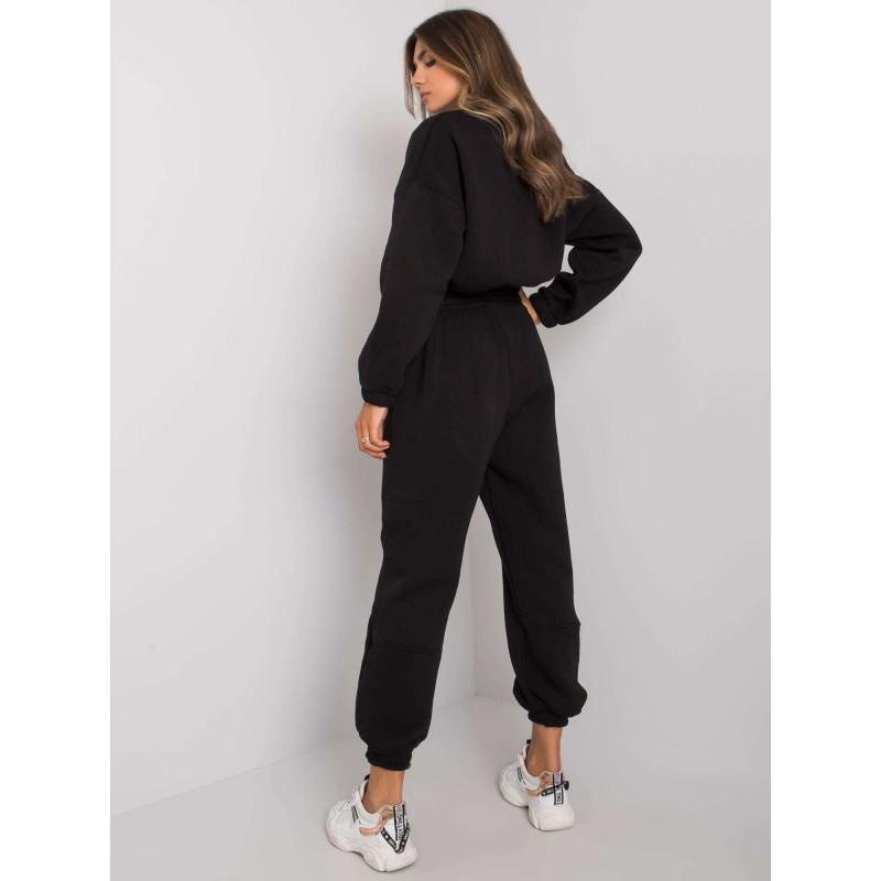 Női kétrészes tréningruha szett MALEAH fekete