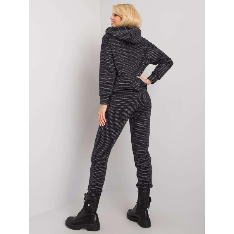 Dámská souprava s kapucí BLAKE černá