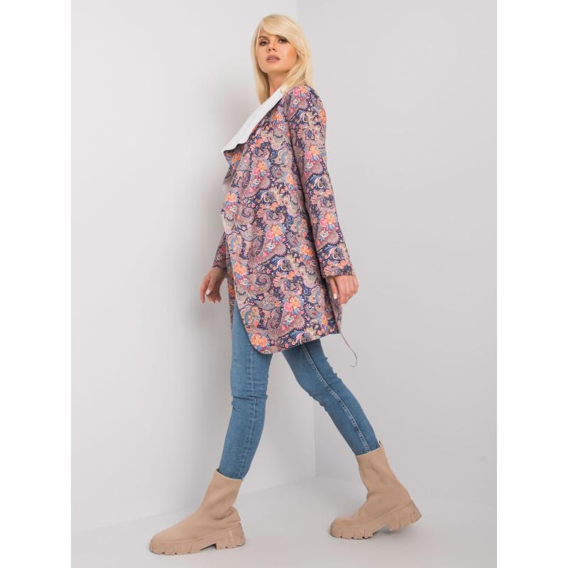 Női mintás kabát AGGIE lila