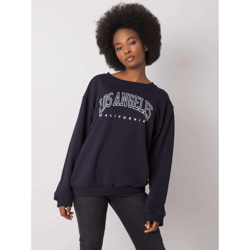 Dámska mikina Drew RUE PARIS navy blue